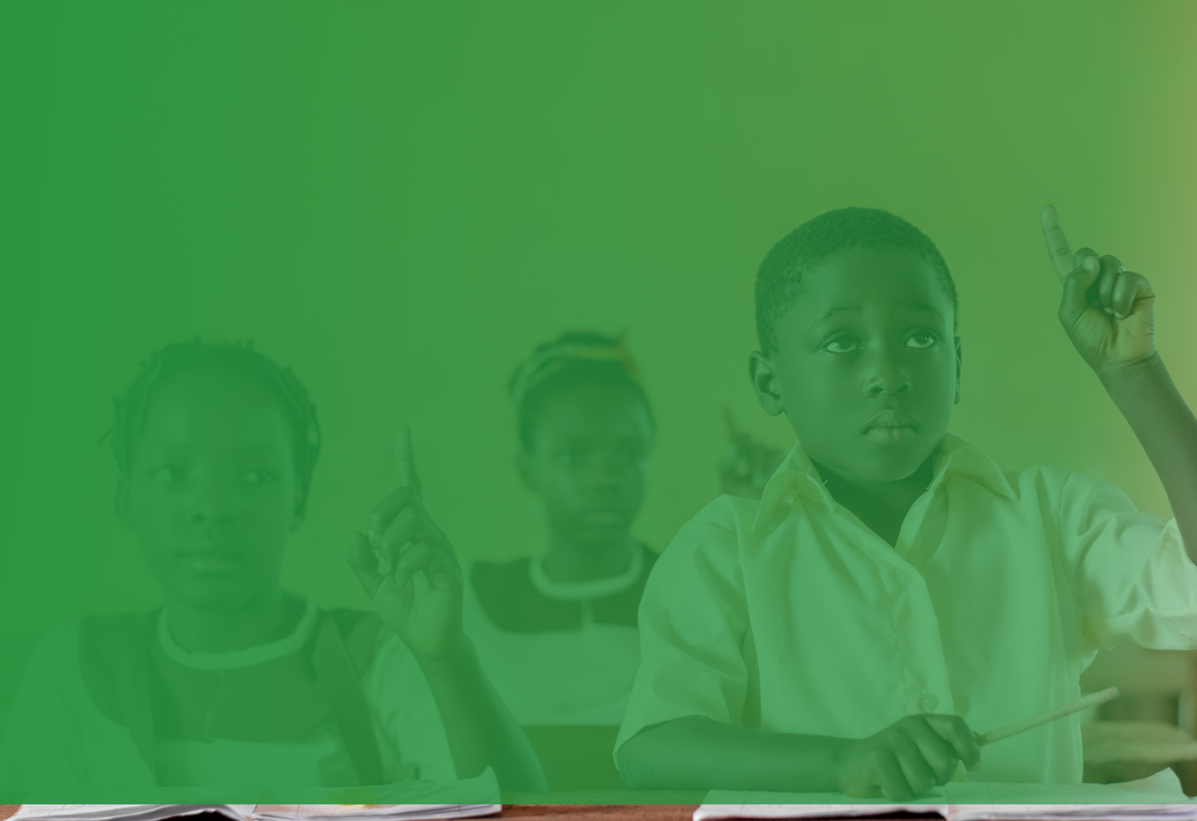 Students in an Ogun State public school classroom